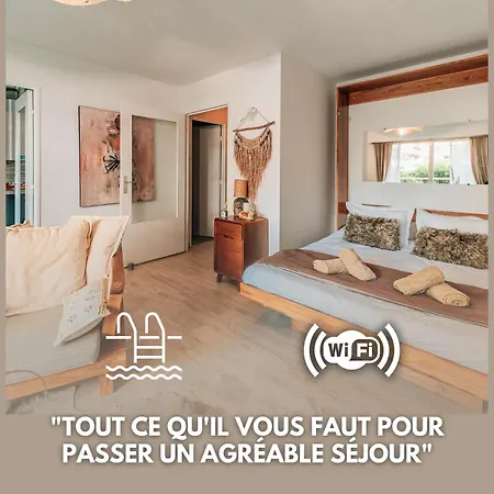 Studio Riviera Piscine, Parking Et Animaux Acceptes شقة