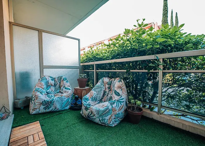 Riviera Piscine, Parking Et Animaux Acceptés Apartamento *